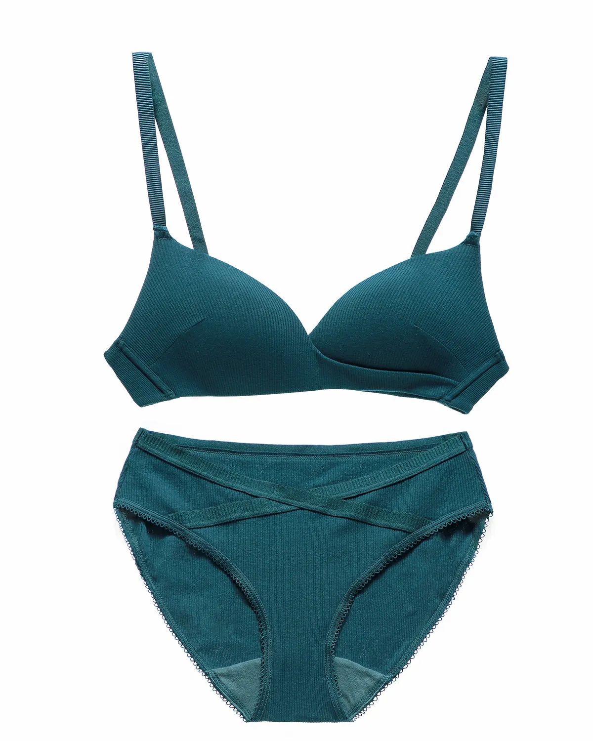 U-shapsummer New No Steel Ring Thin Suit Modal Cotton Underwear