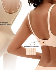 Comfortable Jelly Seamless Wire-Free Push-Up Bra