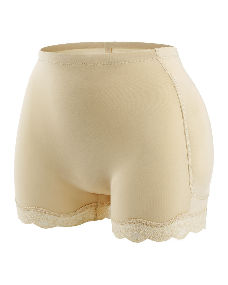 Buttock And Hip Enhancing Shaping Shorts With Padded Inserts