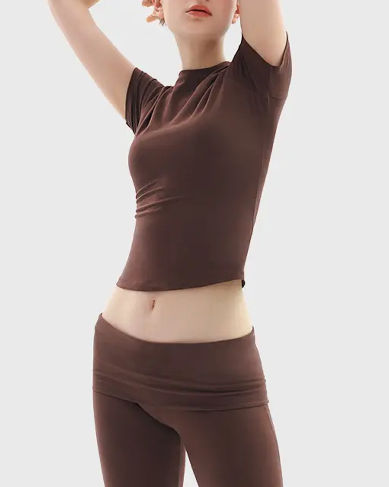 Women's Slim Fit Sports Casual Yoga Set