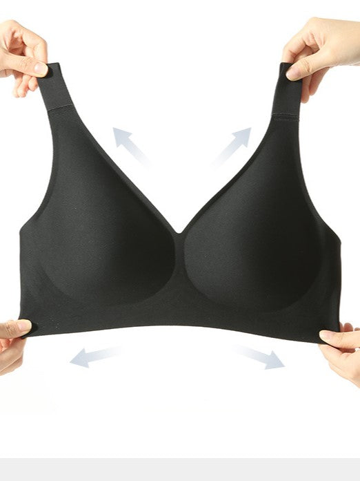 Wireless Breathable Posture Correcting Jelly Feeling Push-up Bra