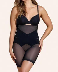 High Waist Tummy Control Pants With Anti-Slip Rubber Strips For Women With Elastic Hip Lifting Body Shaping Pants