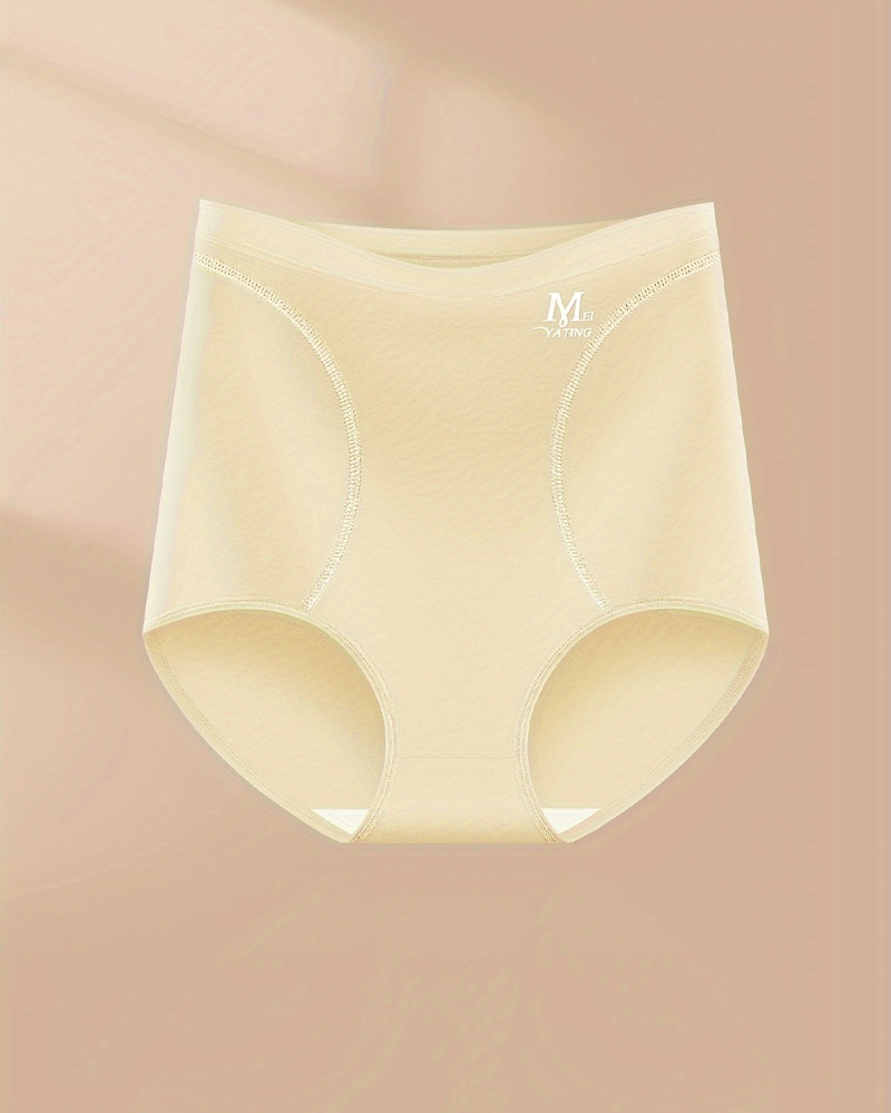 Breathable Simple High-Waisted Underwear