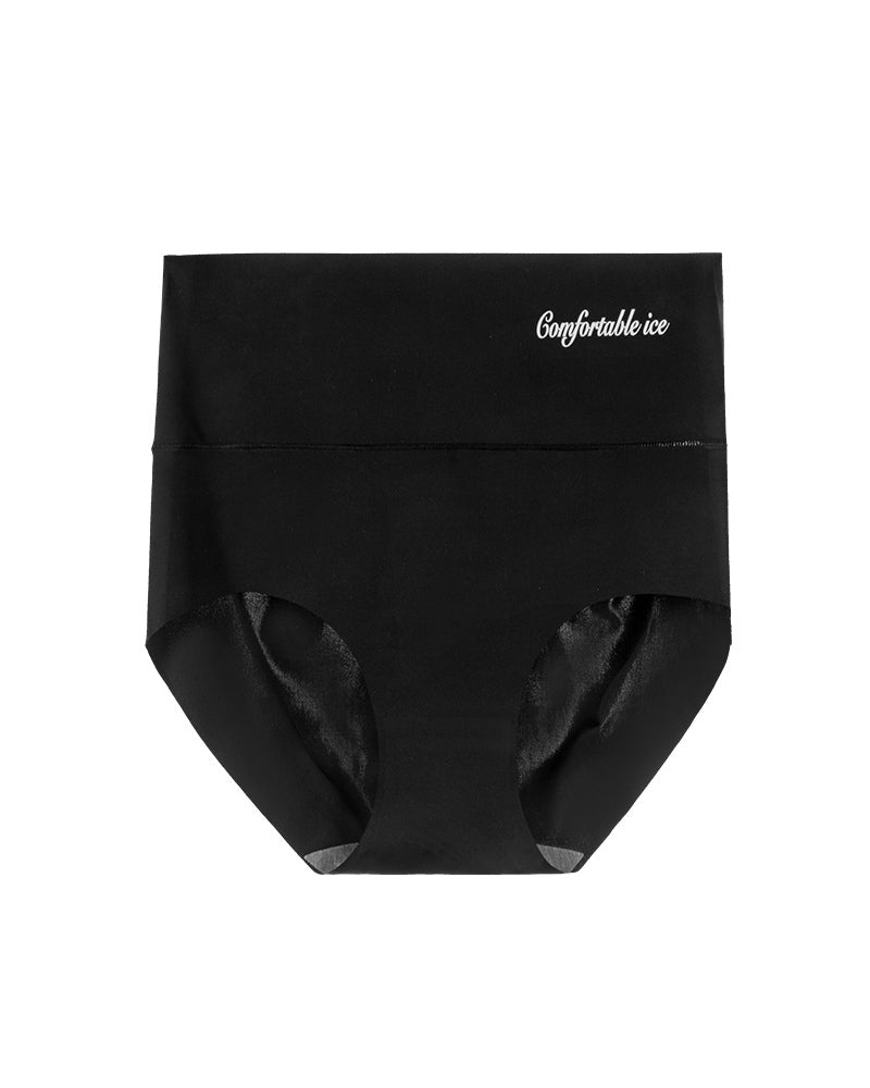 3D Apple Butt Graphene Antibacterial High Waist Tummy Control Briefs