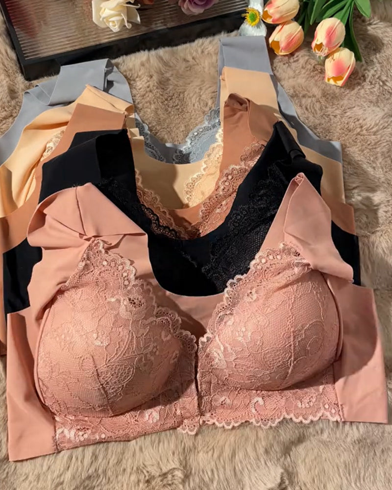 Front Clasp Lace Bra