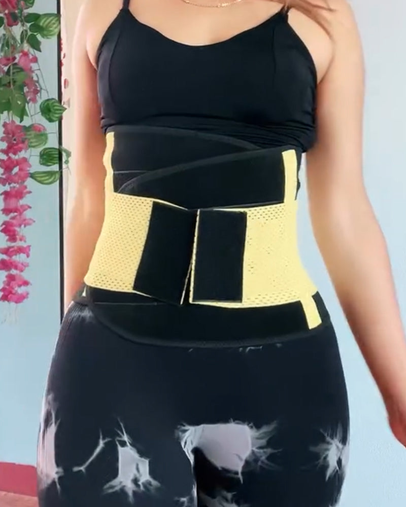 Abdominal Belt For Men And Women, Postpartum Fat Burning And Weight Loss Belt, Waist Protection And