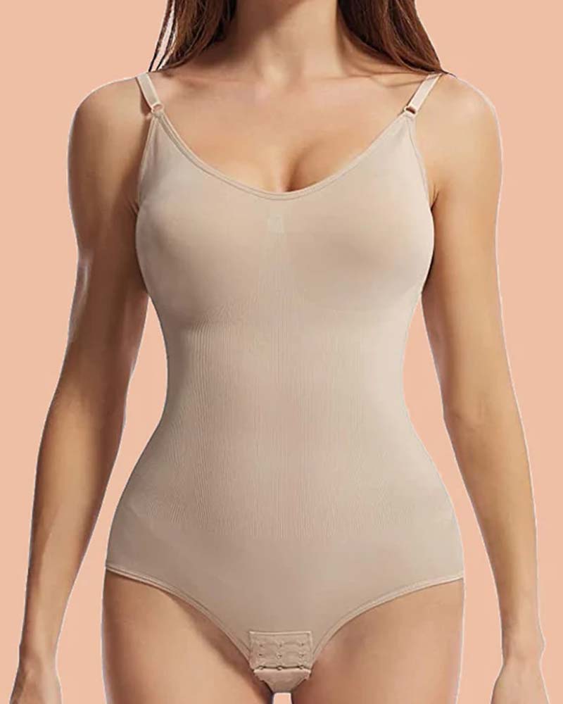 Bodysuit for Women Seamless Tummy Control Shapewear Sleeveless Tank Tops Body Shaper