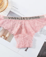 Sexy Rhinestone Waistband Panties