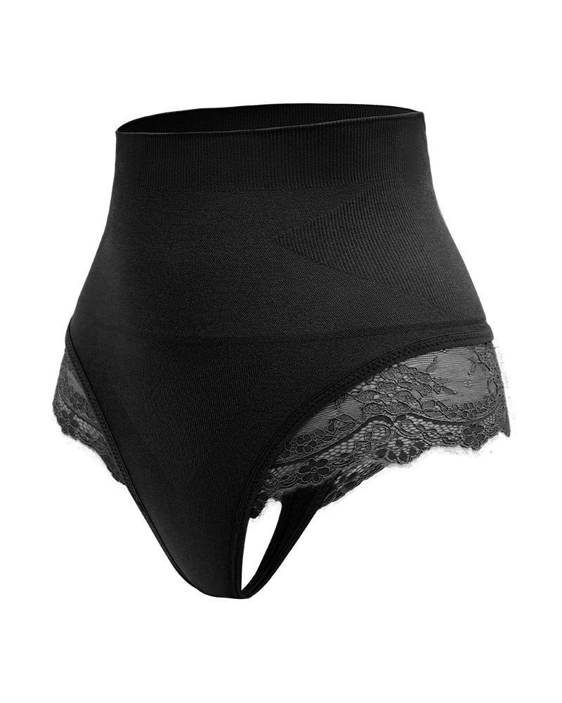 Women Body Shaper Tummy Control Shapewear High Waisted Slimming Panties Seamless Butt Lifter Lace Underwear