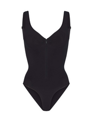 Seamless Bodysuit Sexy Hip-Lifting Tummy-Control Tight-Fitting Bodysuit With Zipper