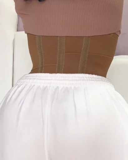 Waist Trainer Belt for Women, Waist Trimmer Weight Loss Belt, Sport Sweat Workout Body Shaper Sauna