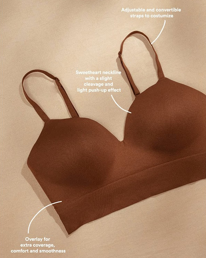 Comfortable Seamless Supportive Wire-Free Shaping Bra
