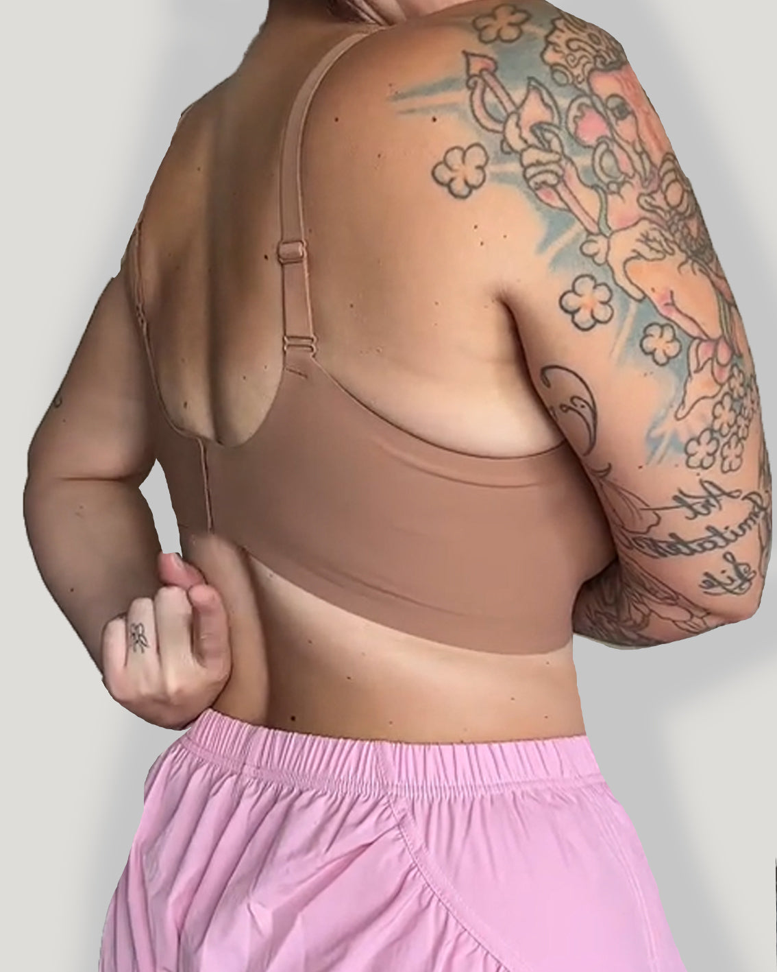 Seamless Jelly Wire-Free Push-Up Bra