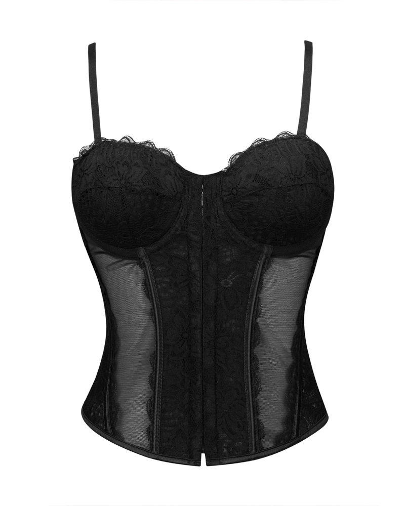 Retro Slimming Lace Bustier