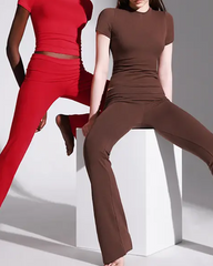 Women's Slim Fit Sports Casual Yoga Set