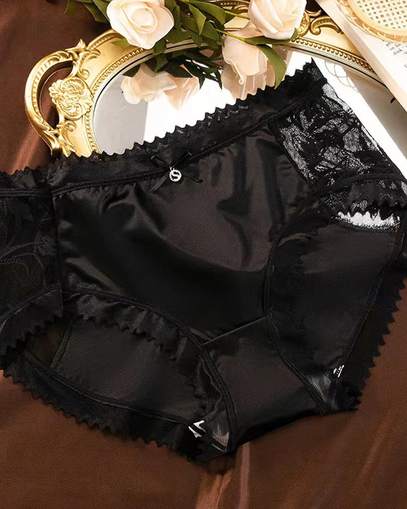 Satin Luxury Sexy Lace Panties