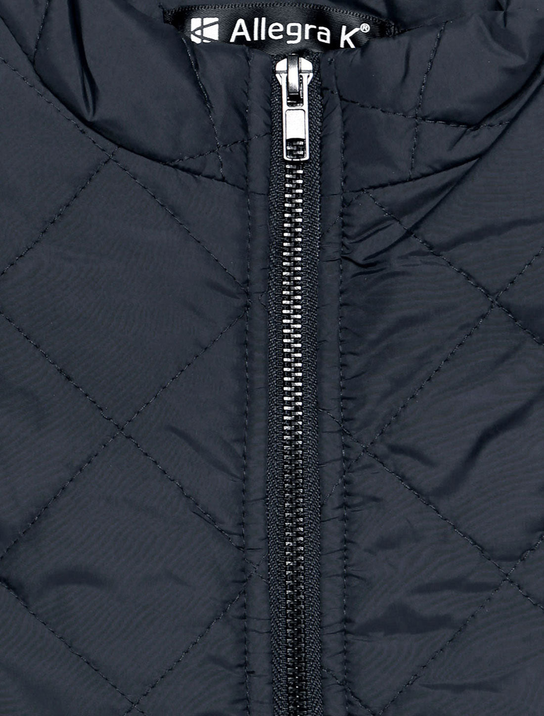 Stand Collar Lightweight Gilet Quilted Zipper Vest