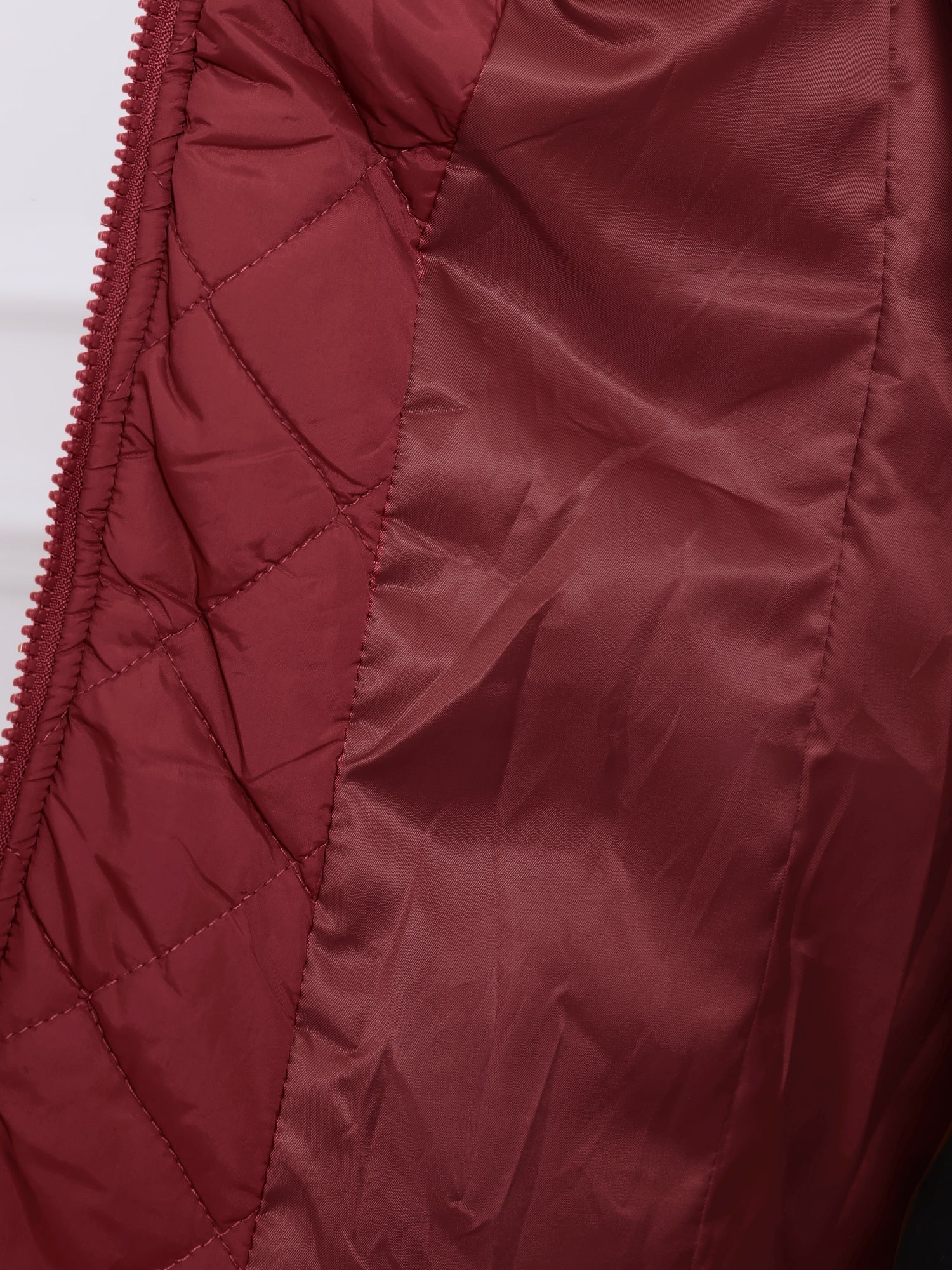 Stand Collar Lightweight Gilet Quilted Zipper Vest
