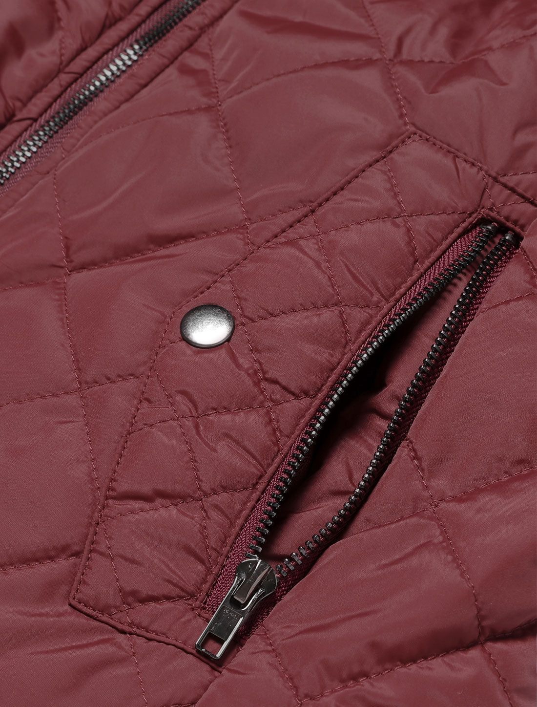 Stand Collar Lightweight Gilet Quilted Zipper Vest