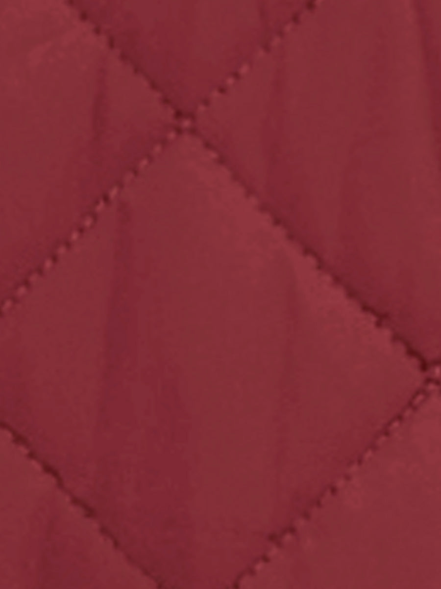 Stand Collar Lightweight Gilet Quilted Zipper Vest