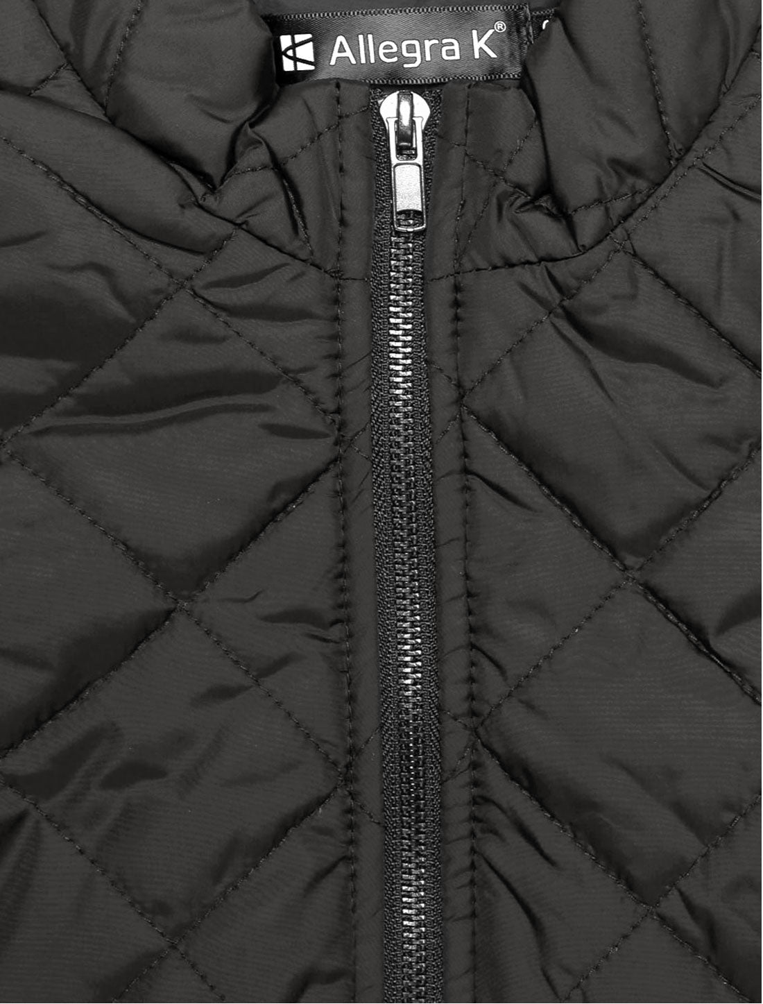Stand Collar Lightweight Gilet Quilted Zipper Vest