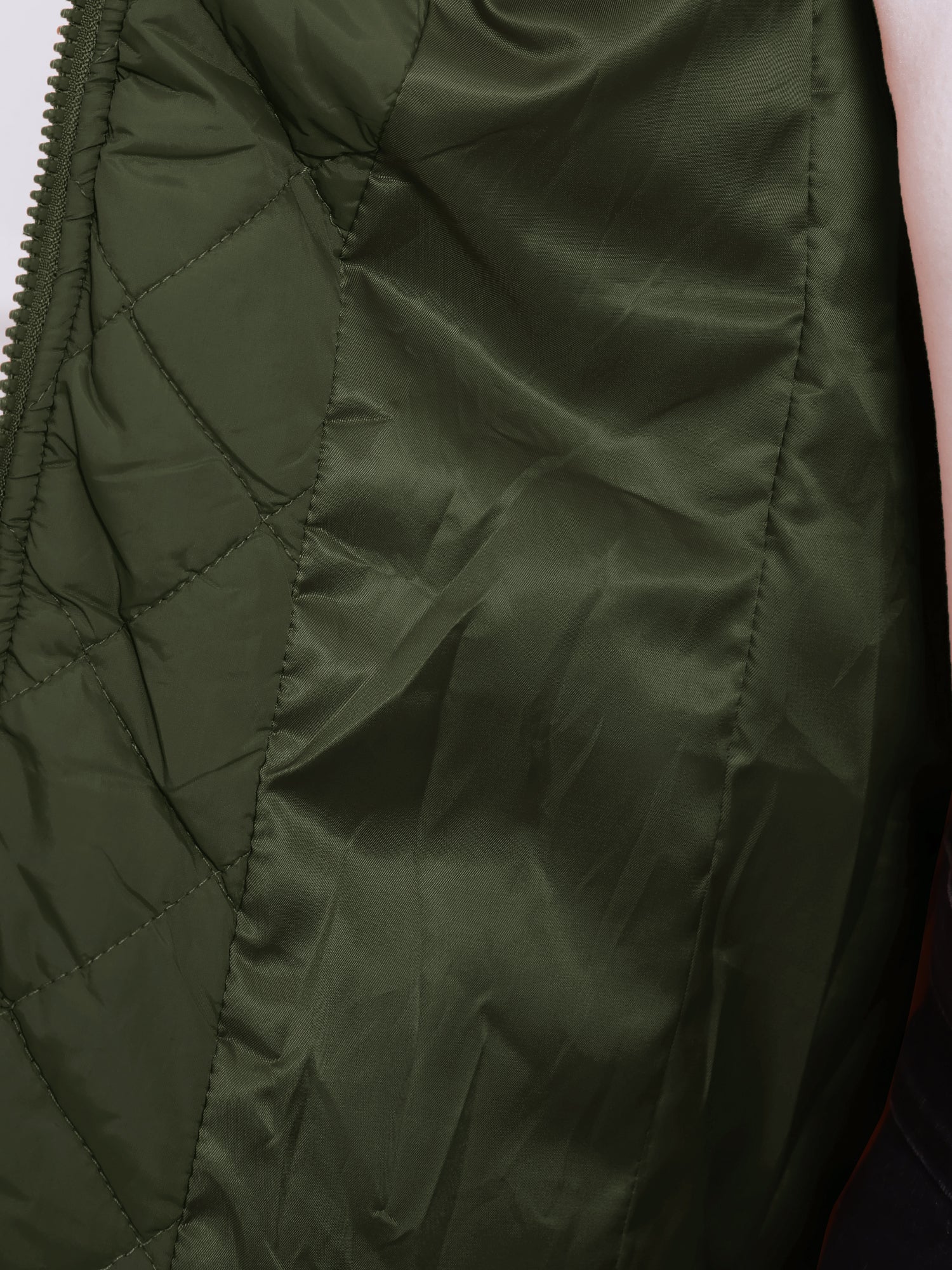 Stand Collar Lightweight Gilet Quilted Zipper Vest