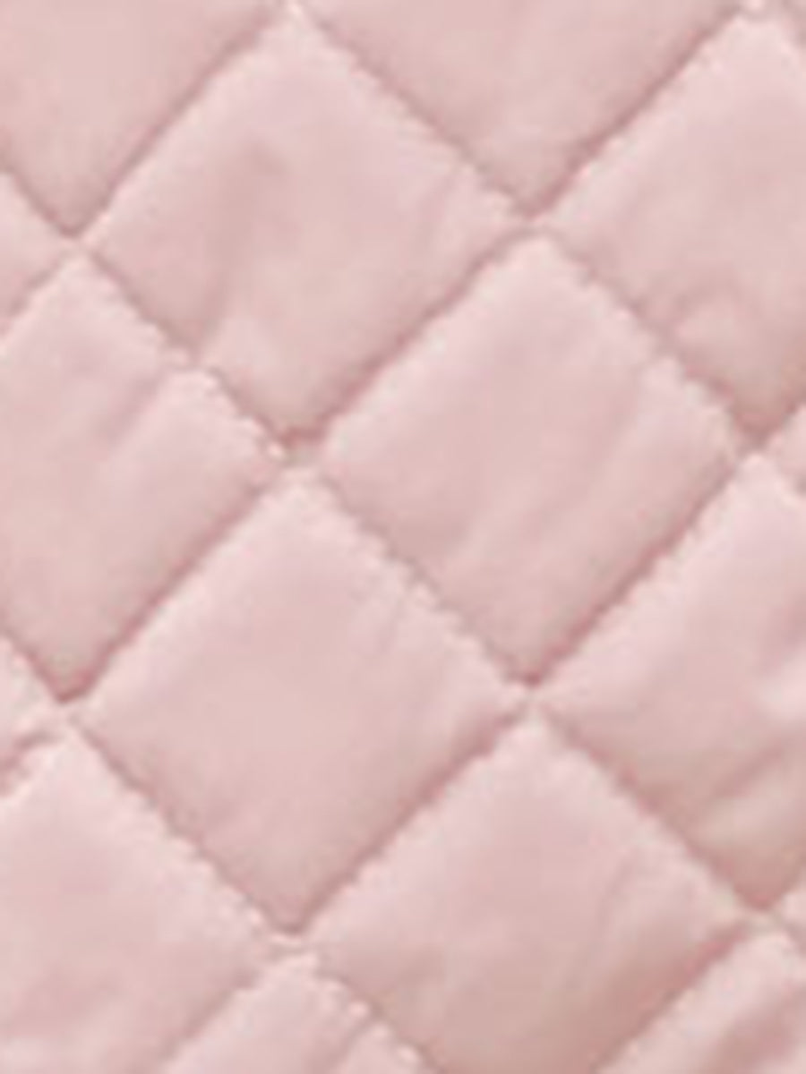 Casual Zip Up Raglan Long Sleeve Quilted Bomber Jacket