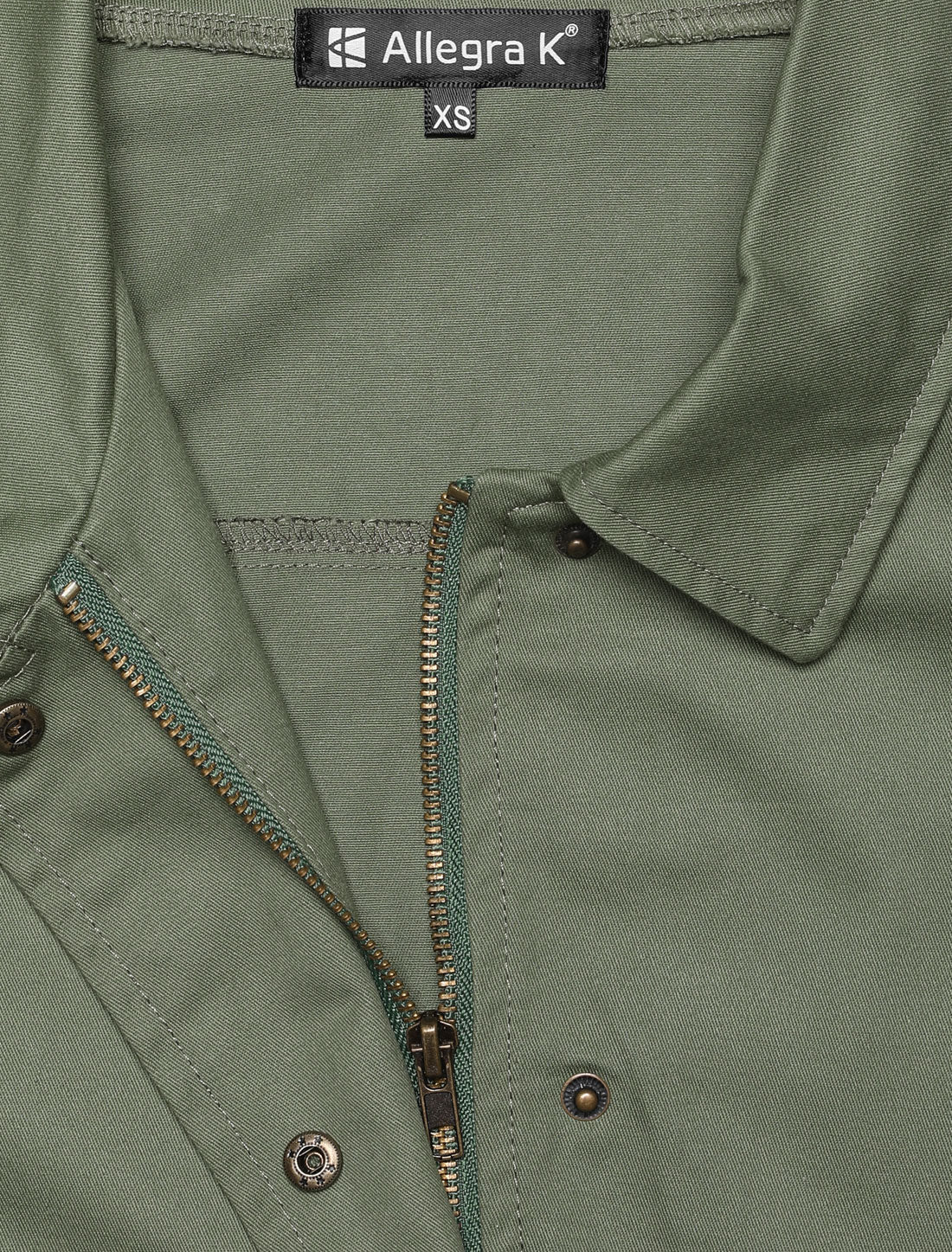 Drawstring Waist Flap Pocket Lightweight Utility Safari Jacket