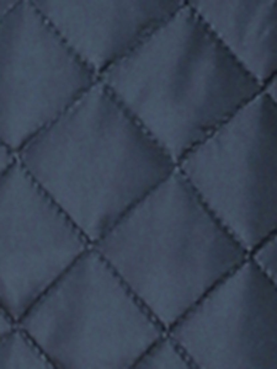 Casual Zip Up Raglan Long Sleeve Quilted Bomber Jacket