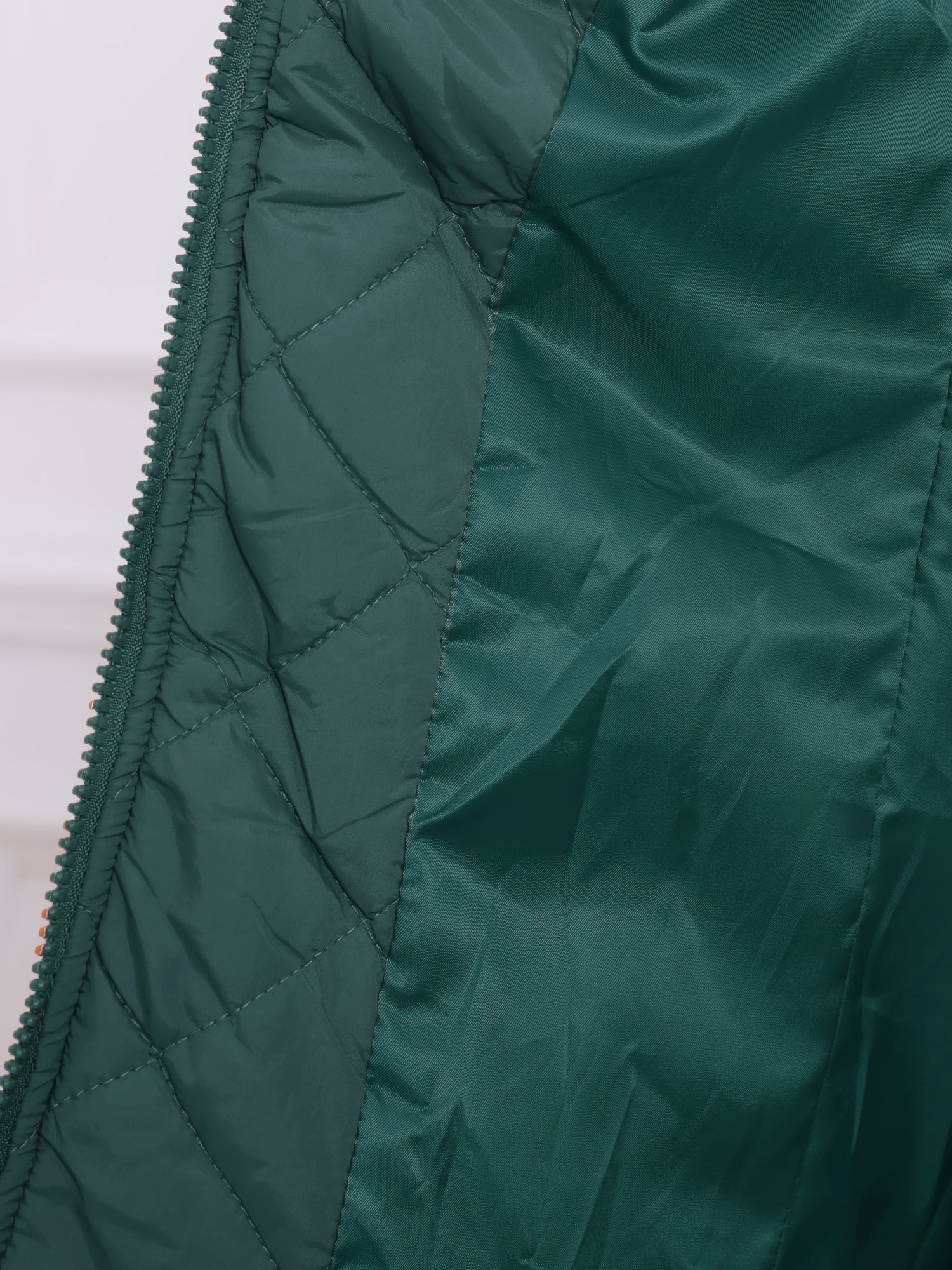 Stand Collar Lightweight Gilet Quilted Zipper Vest