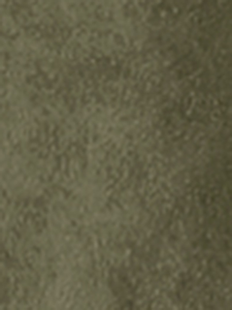 Faux Suede Turn-Down Collar Flap Pocket Snap Button Jacket