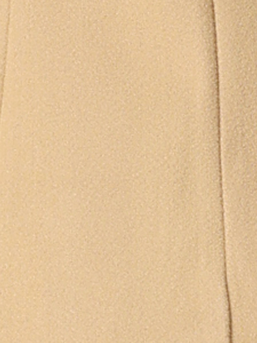 Elegant Notched Shawl Collar Single Breasted Winter Long Coat