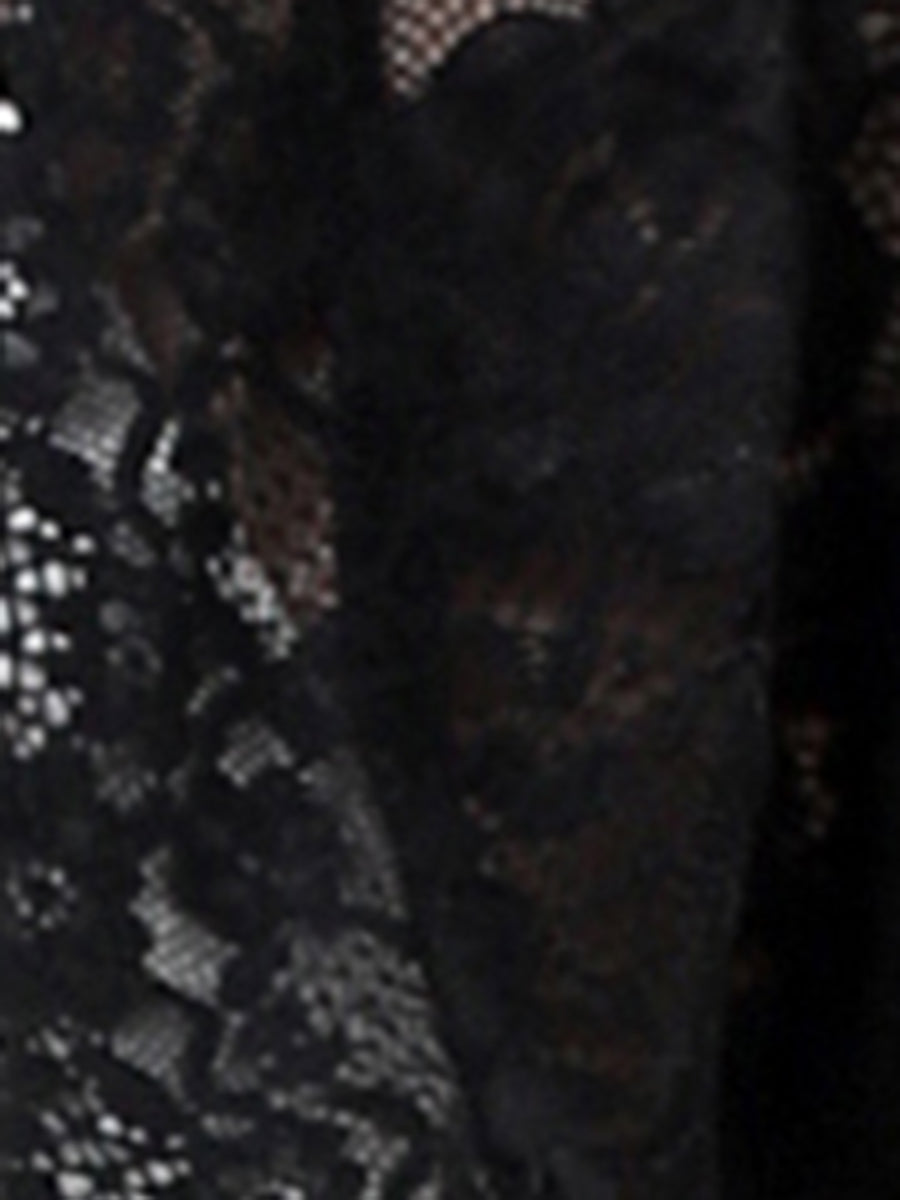 Elegant Sheer Floral Lace Cropped Bolero Shrugs