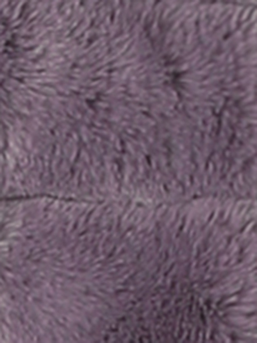 Winter Warm Cropped Collarless Faux Fur Fluffy Jacket