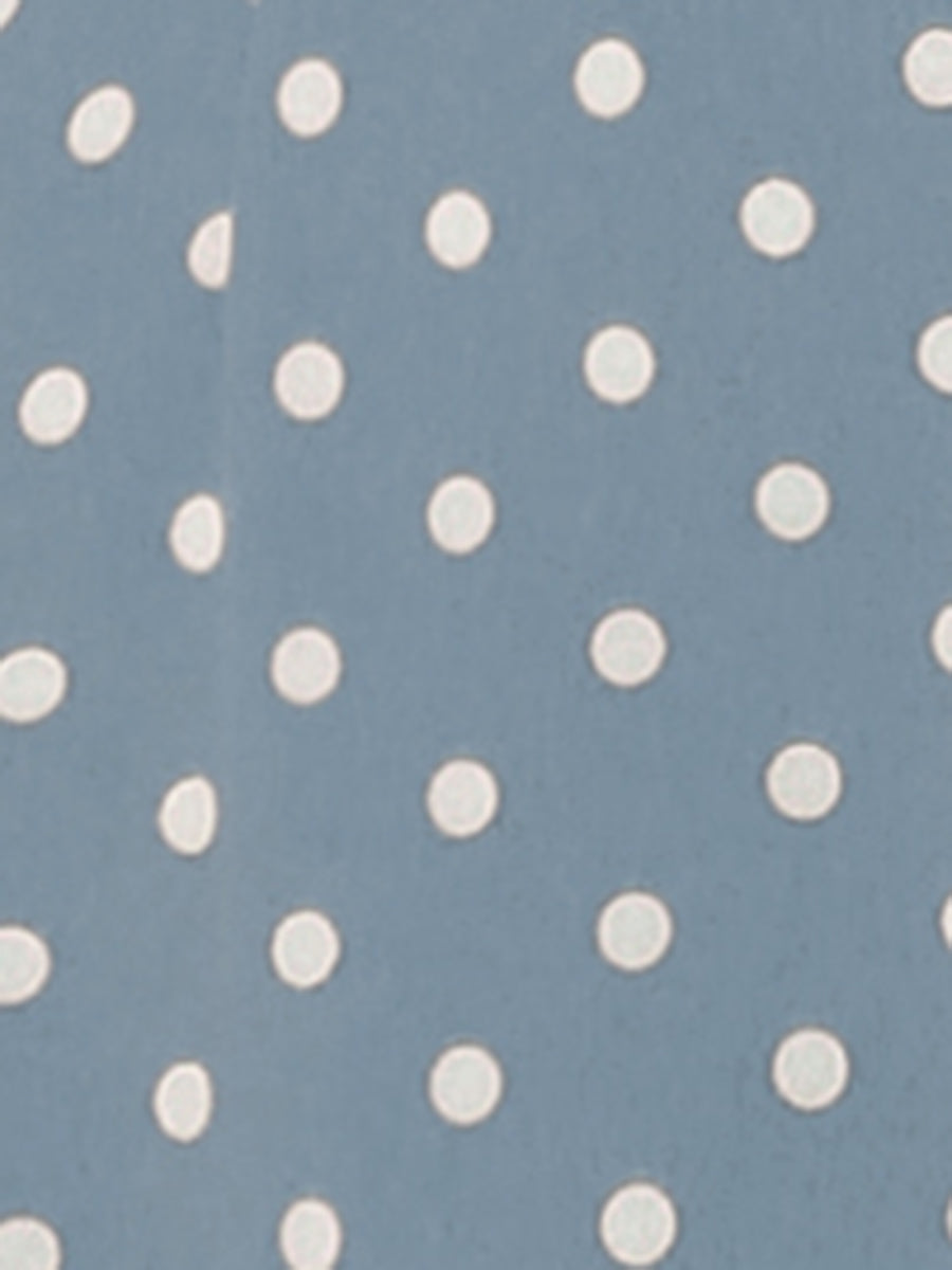 Summer Sweetheart Neck Ruffled Hem Puff Short Sleeve Polka Dots Dress