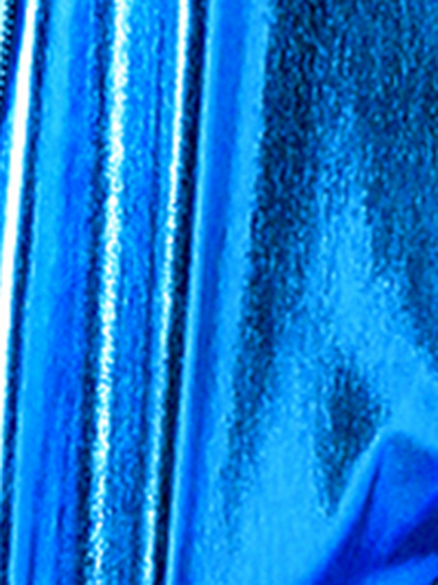 Holographic Party Shiny Lightweight Zipper Hooded Metallic Jacket