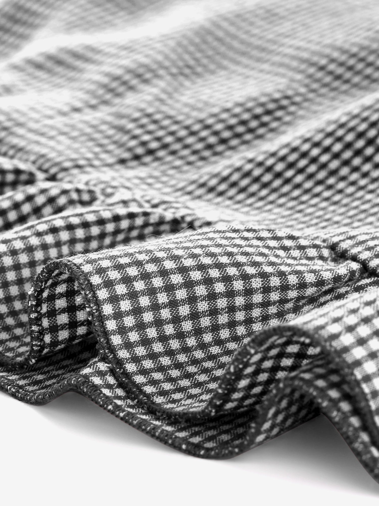 Plaid Gingham Ruffled Retro Peter Pan Collar Dress