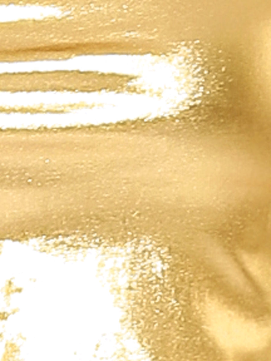 Sleeveless U Neck Party Holographic Shiny Metallic Crop Top