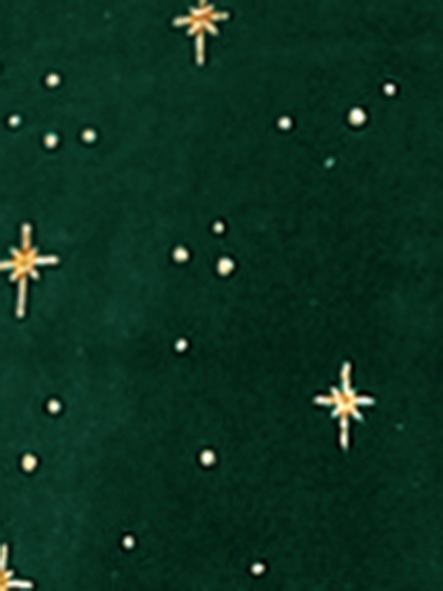 Stars Velvet High Waist Mini Pinafore Overall Suspender Skirt