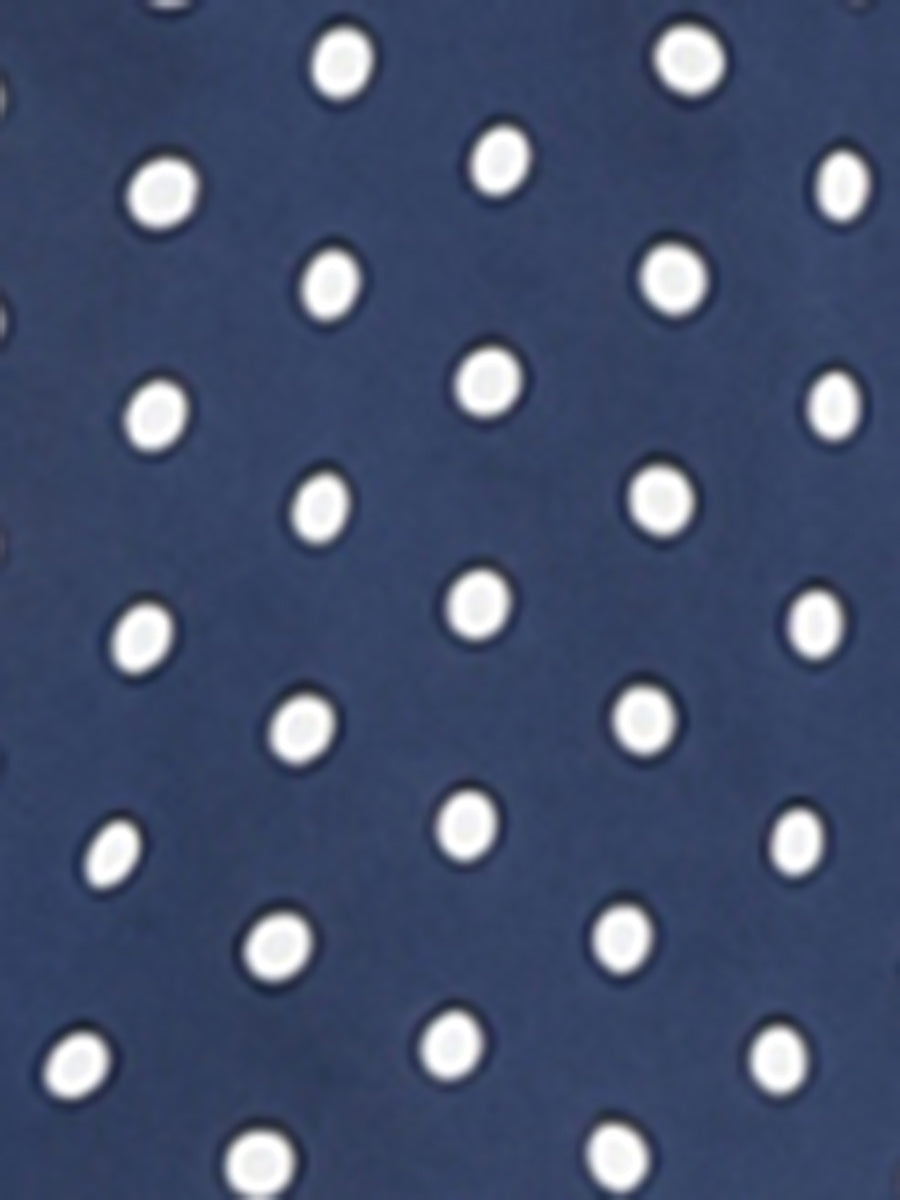 Polka Dots Print V Neck Short Sleeve Elegant Work Office Tops
