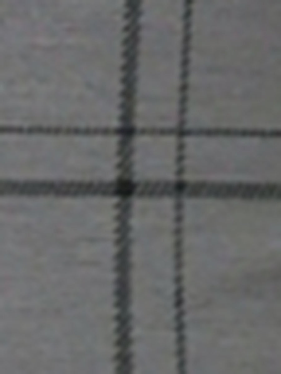Vintage Tartan Plaid Pants Elastic Waist Straight Long Trousers