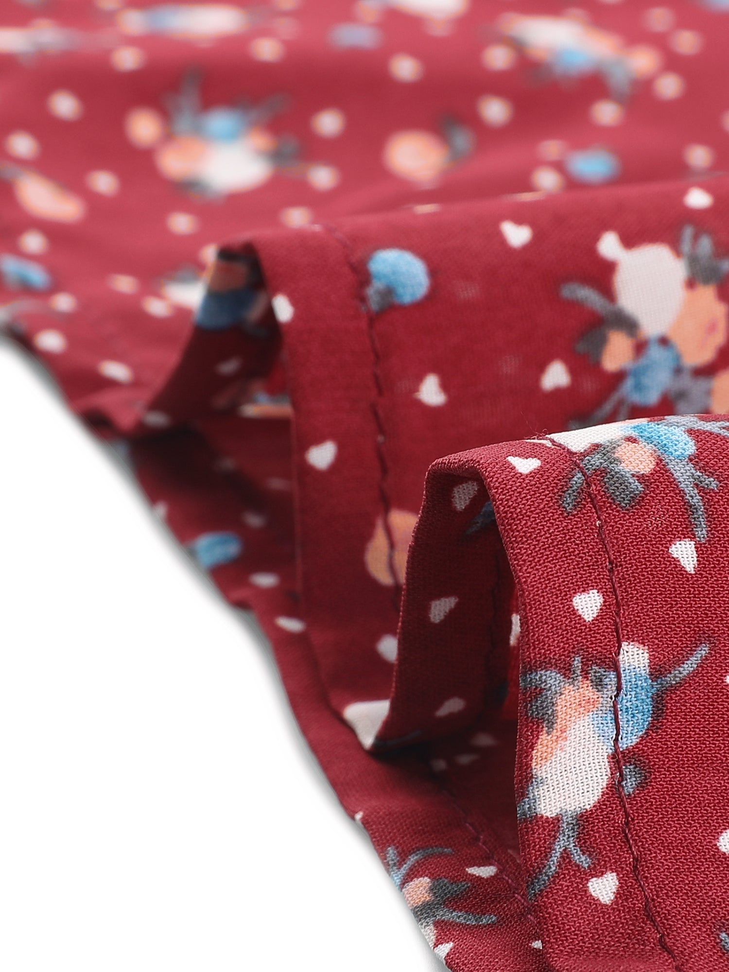 Square Neck Puff Sleeve Shirred Floral Casual Midi Dress