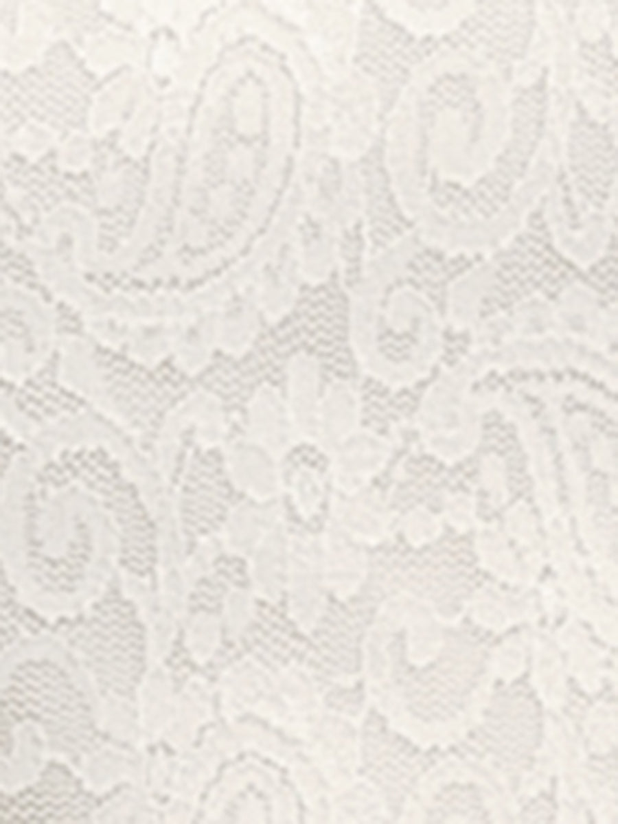 Crochet Peplum Floral Mock Neck Cap Sleeve Lace Blouse