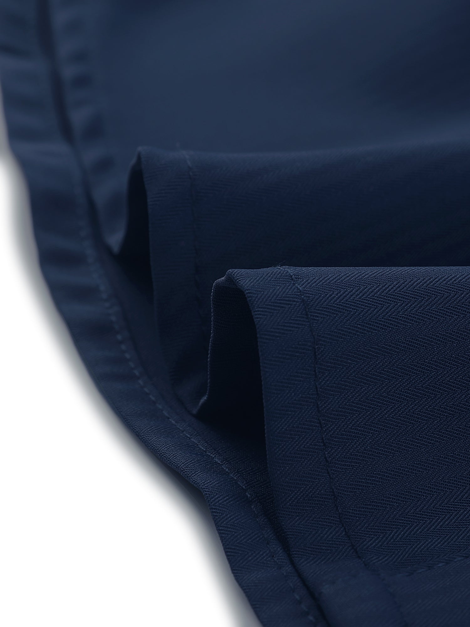 Mandarin Collar Long Sleeve Button Down Office Shirt