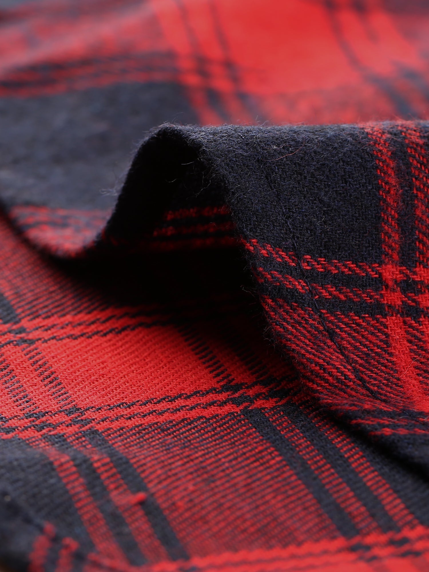 Button Down Cotton Classic Western Plaid Shirt