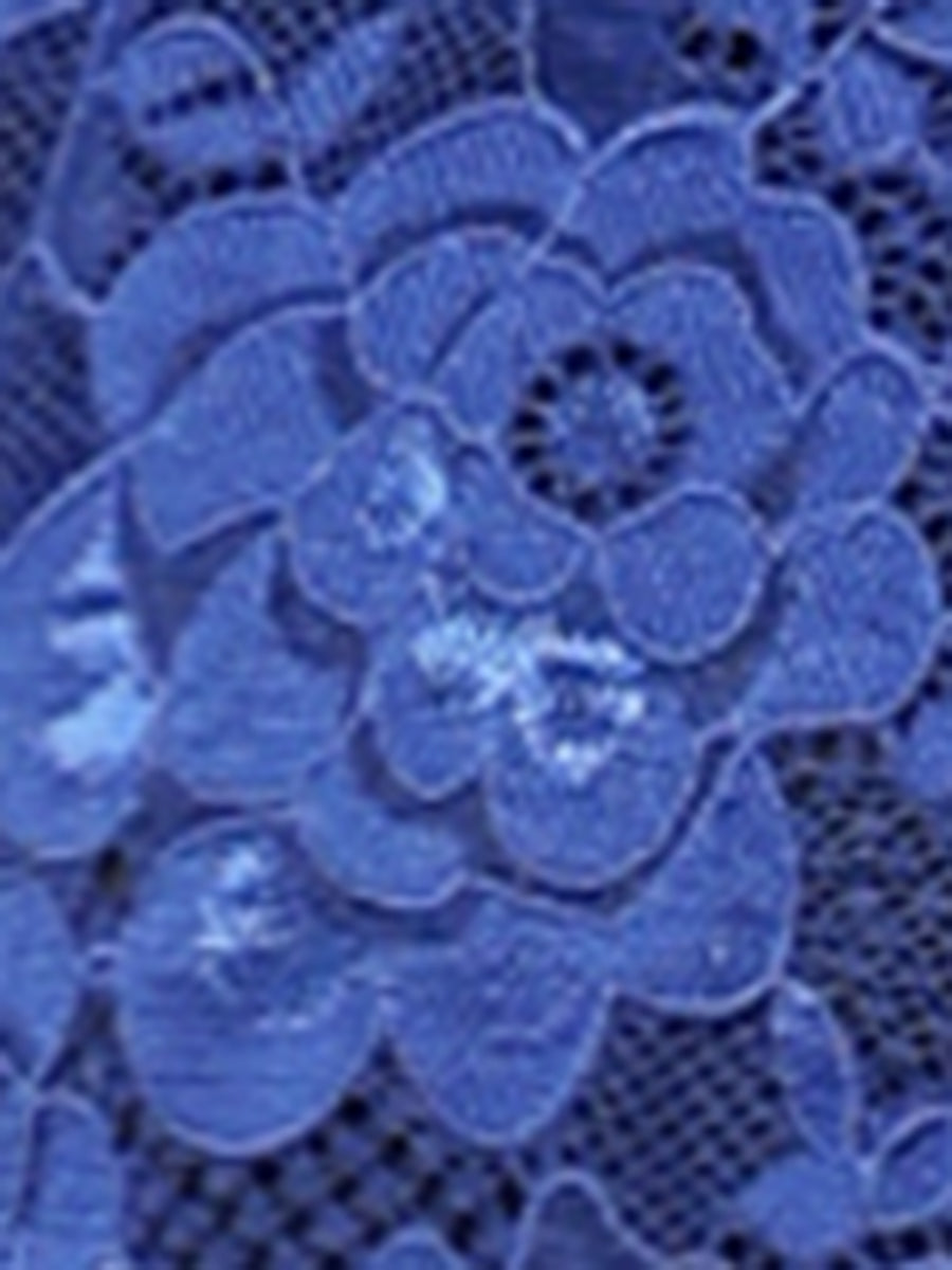 Elegant Sheer Floral Lace Cropped Bolero Shrug