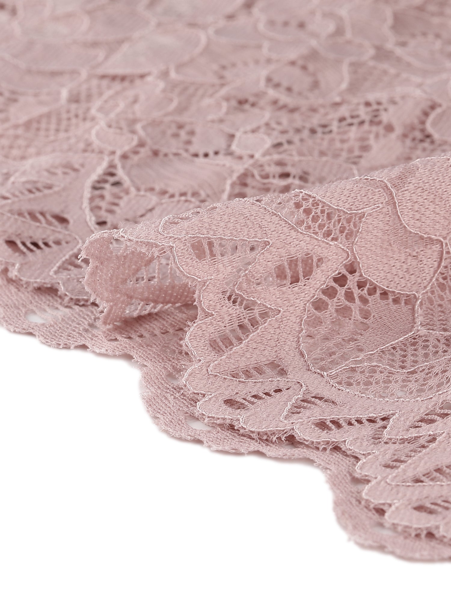 Elegant Sheer Floral Lace Cropped Bolero Shrug