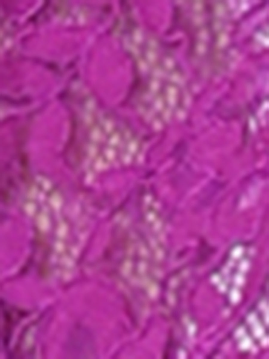 Lace 3/4 Sleeves Sheer Floral Cropped Bolero Shrug