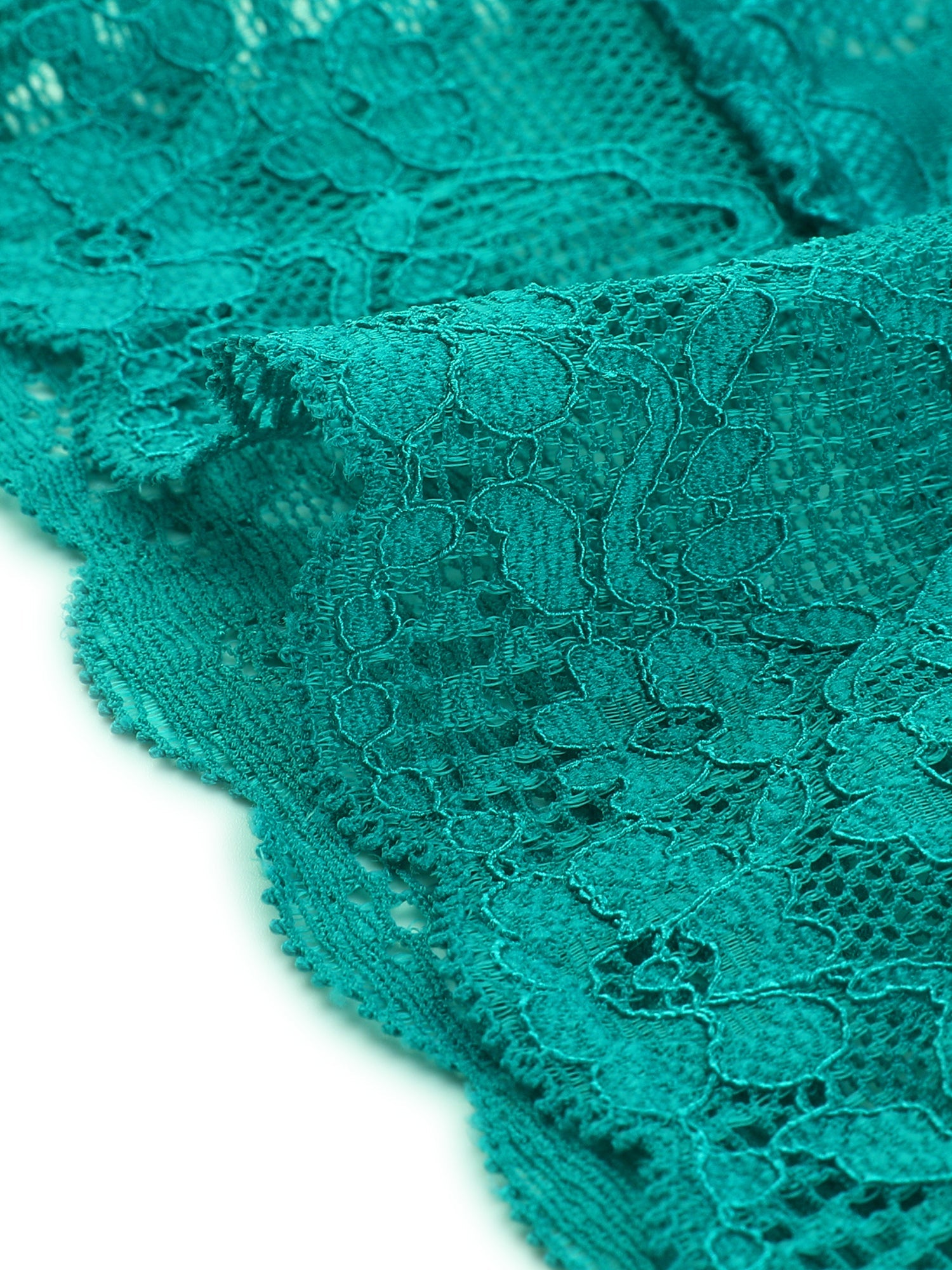 Elegant Sheer Floral Lace Crop Cardigan Bolero Shrug