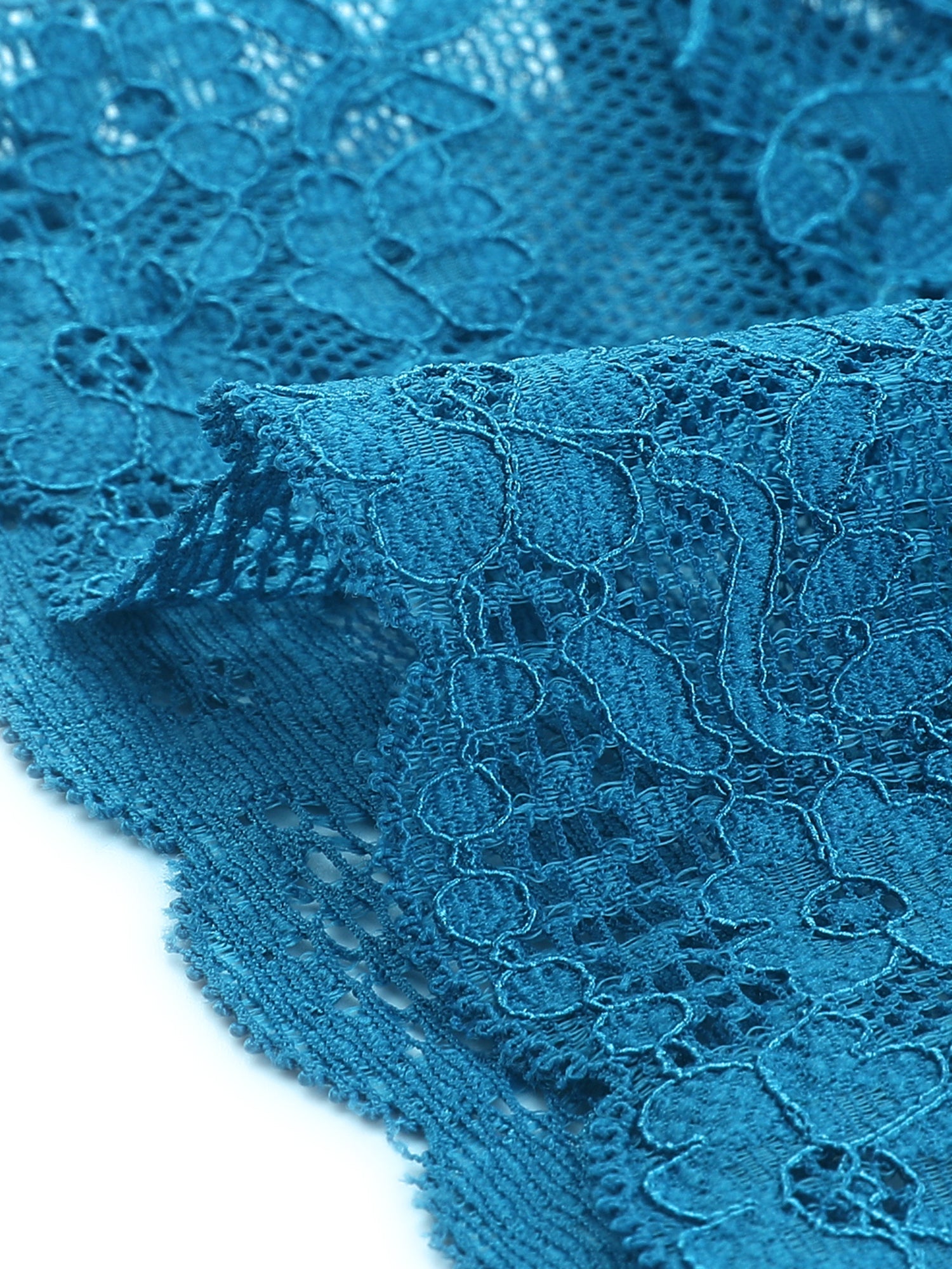 Elegant Sheer Floral Lace Cropped Bolero Shrugs